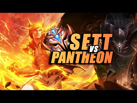 Challenger Sett LITERALLY Standing His Ground Against Pantheon!
