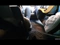 Driving Mercedes Benz SLK Under Pedal White Sneakers Preview