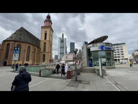 Caminhe no Frankfurt Zeil