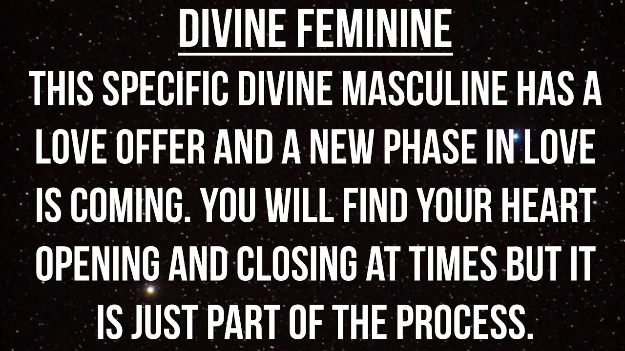 This Divine Masculine Has A Love Offer For You And A New Phase In Love Is Coming... ✨ Reading