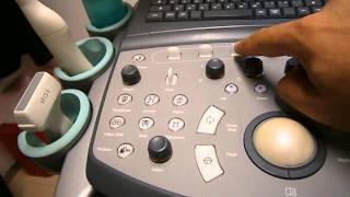 Los controles del ecógrafo