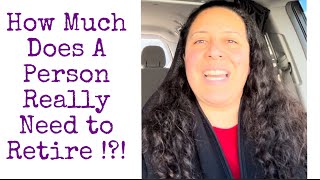 What advice would you give your younger self !?! / How much do you need to retire !?! 🤷‍♀️ 🤔
