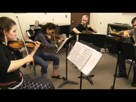 Chiara String Quartet plays Brahms