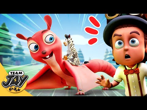 🏃‍♂️🌍 Team Jay vs. Mildew: A Race to Save the Planet! 🏁♻️ | Team Jay ⚽ Videos for Kids 🎉🌈