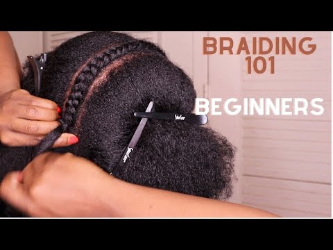 Learn Exactly How to Braid Your 4C Hair Girl | REAL...