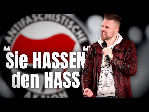 German comedian DISMANTLES Antifa