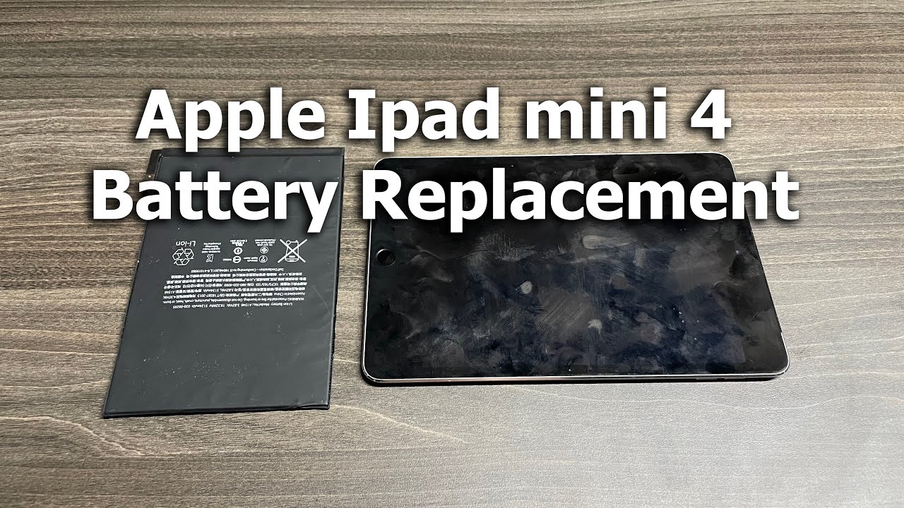 Watch video Apple Ipad mini 4 Battery Replacement Now Apple Ipad mini 4 Battery Replacement