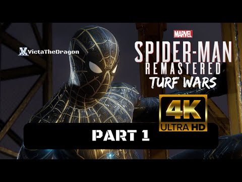 Marvel's Spider-Man Remastered Turf Wars (4K PS5) Walkthrough Gameplay Part 1 - Blindsided