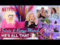 Drag Queens Trixie Mattel & Katya React to He's All That | I Like to Watch | Netflix