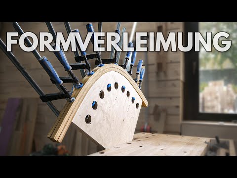 Epoxydharz statt Dampf - Holz biegen und Formverleimung