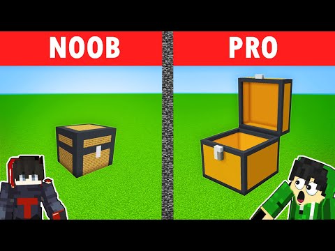 NOOB VS PRO: CHEST HOUSE BUILD CHALLENGE | Minecraft OMOCITY (Tagalog)