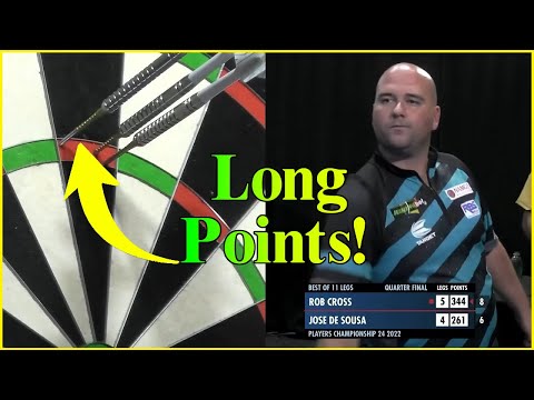 Professional Darts Player TRENDS | Using Longer Dart Points