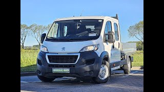 Peugeot BOXER 2.0 L3 Open-Laadbak DC! planbil < 3.5t | Bilde 4 - Autoline