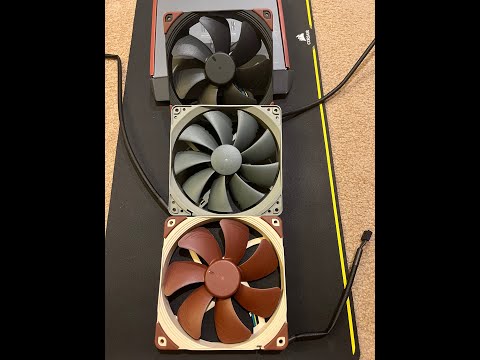 Do you need A 3000RPM Fans? Battle of the 140mm Noctua NF-P14s vs NF-A14 & PPC  (Old Testing Method)