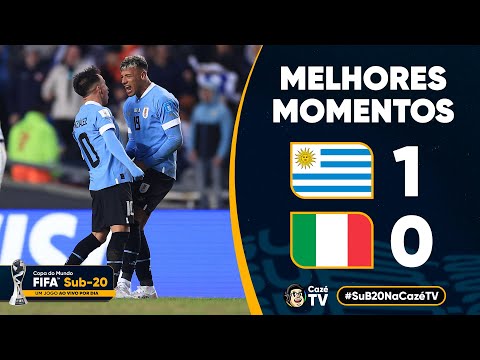 Gols e lances de Uruguai x Itália