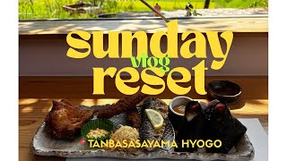【丹波篠山Vlog】 絶品おにぎりと温泉で整う日曜日🍙｜恐竜発掘地をドライブ旅🦖