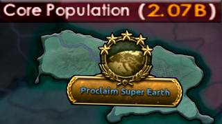 Coring THE WORLD as Silesia in HOI4.