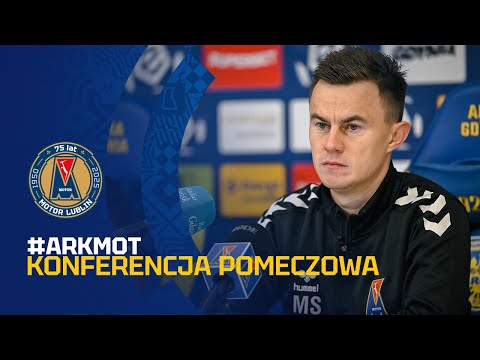 KONFERENCJA PRASOWA | Trener Mateusz Stolarski po meczu z Arką Gdynia