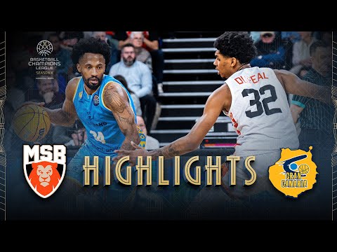 Le Mans Sarthe Basket v Dreamland Gran Canaria | Highlights | #BasketballCL 2025-26