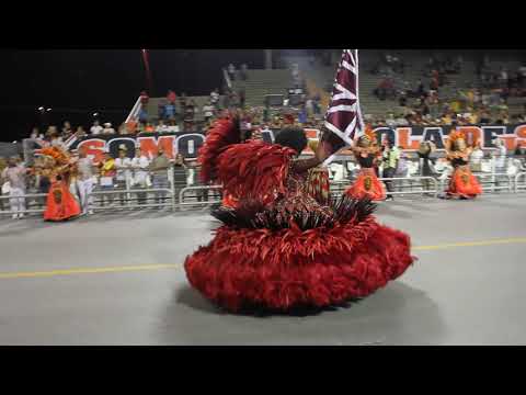 Mocidade Unida da Mooca - Carnaval 2019 - Desfile - Casal Oficial