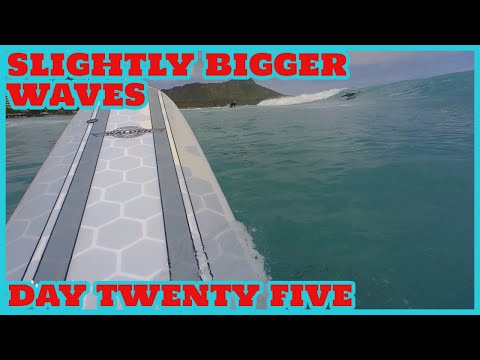 Bigger Waves but Poor Result Day 25