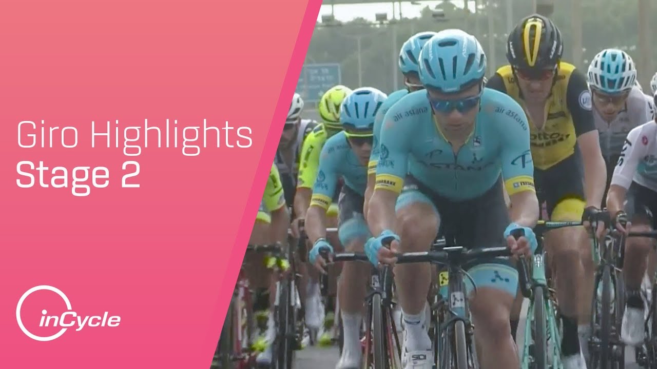 Giro d'Italia 2018 | Stage 2 Highlights | inCycle - YouTube