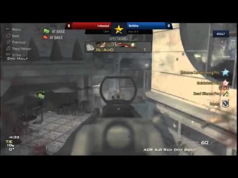 EGL7 : Call of Duty MW3 (PS3) : Team Infested vs Skitlite  : LB Final - Map 1