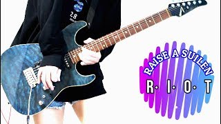 【バンドリ！】R・I・O・T / RAISE A SUILEN 弾いてみた -Guitar cover-
