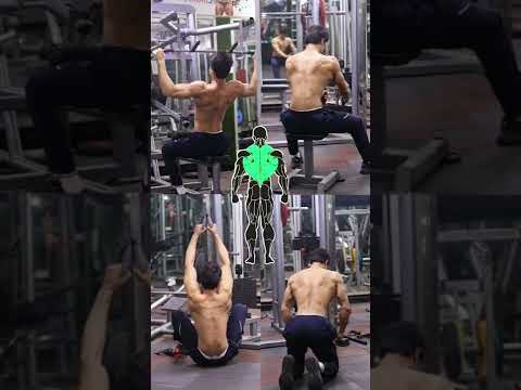 ✅️Demon Back Workout🔥 #shorts