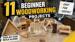 11 Easy Woodworking Projects for Beginners (Build These Today!)
