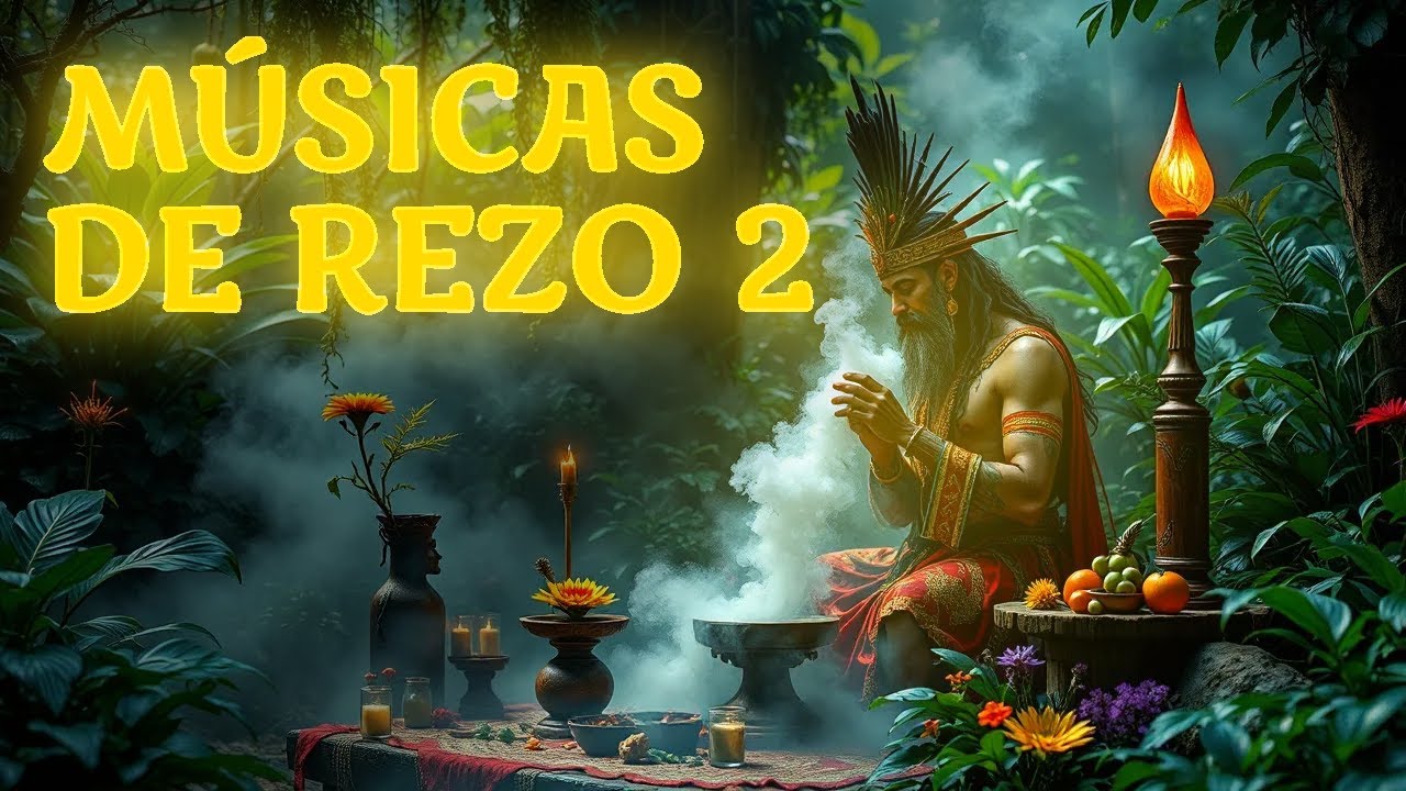 MELHORES MÚSICAS DE REZO 2 XAMANISMO   AYAHUASCA   MÚSICA DE CURA