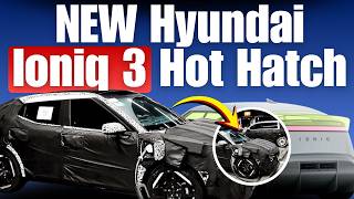 NEW Hyundai Ioniq 3 Electric Hot Hatch Seen Driving Days Before Reveal