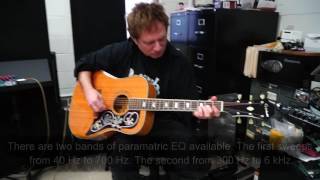 Tech 21 QStrip with Acoustic Guitar