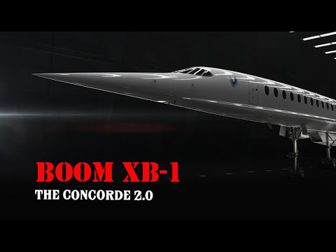 Boom XB-1 - Revive Commercial Supersonic Flight by Concorde 2.0