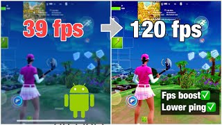 Ultimate ANDROID settings guide- (120 FPS, NO INPUT DELAY, FPS BOOST, LOWER PING) - Fortnite mobile