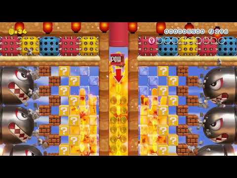 Super Mario Maker 2 - ☆★超爽快コース★☆Refreshing…マリオ&キノピオカート by NEW★みなびー★ - No Commentary