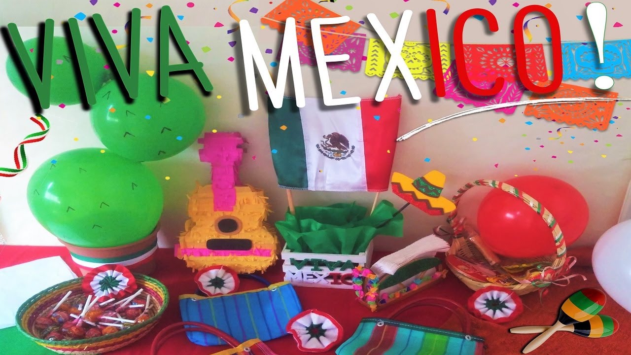 IDEAS para FIESTA MEXICANA 🇲🇽🎉