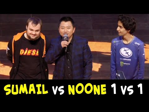 SumaiL vs Noone 1 vs 1 WTF 200 IQ strat — mid Shadow Fiends