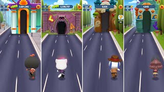 Talking Tom Gold Run Penguin Tom vs Phoenix Angela vs Explorer Hank vs Flower Becca Android Gameplay