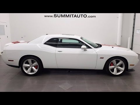 2012 DODGE CHALLENGER SRT8 BRIGHT WHITE WALK AROUND REVIEW 11879Z SOLD!