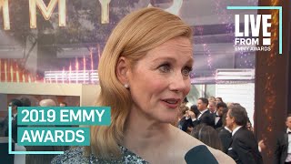 Laura Linney Loves Being Invited To the 2019 Emmys | E! Red Carpet & Award Shows