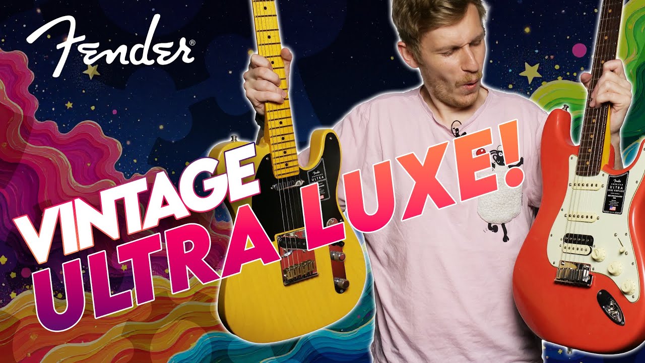 The BRAND NEW Fender American Ultra Luxe Vintage! - YouTube