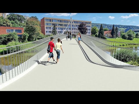 Ve Vsetíně začíná stavba nového přemostění přes řeku Bečvu