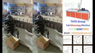 Download lagu TATE CNC Bending Machine for Egypt Colombia Peru Algeria USA Uzbekistan 2D 3D Precision Wire Bending mp3