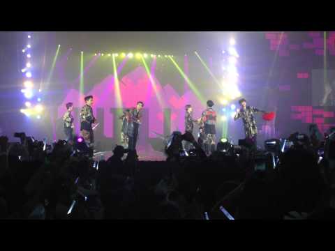 [FANCAM] 140913 EXO - Dance Battle + XOXO @ The Lost Planet Concert in Bangkok