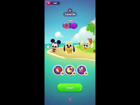 Disney Getaway Blast Levels 50, 51, 52, 53 & 54 !