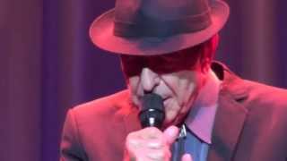 Leonard Cohen, La Manic,  (George Dor cover) Brussels, 30-06-2013