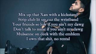 &quot;Pass Dat&quot; | The Weeknd ft/ Jeremih | Lyrics