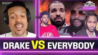 Reacting To The Drake & J Cole vs Rick Ross & Kendrick Lamar Rap Beefs | ALL THE SMOKE Unplugged