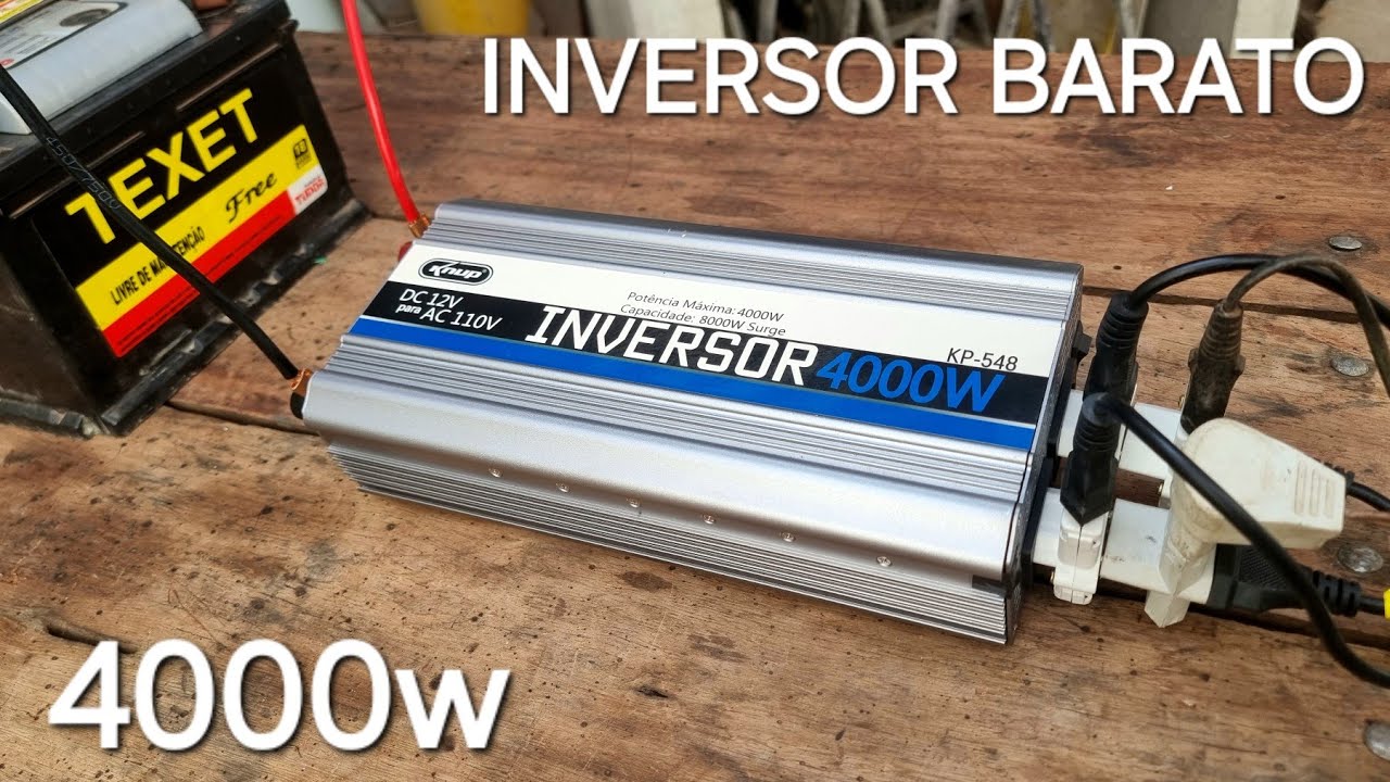WE TESTED A CHEAP 4000W INVERTER